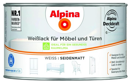 Alpina Weißlack für Möbel & Türen